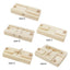 Wooden Enrichment Foraging Toy Chew Toys Funny Puzzle Game Feeding Toys for Bunny Hamster Chinchilla Small Pet Rabbit