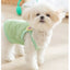 Sweet Flower Decorate Puppy Summer Clothes Breathable Unisex Small Chihuahua Pet Cat Vest Walking Leash T Shirt for York Dogs