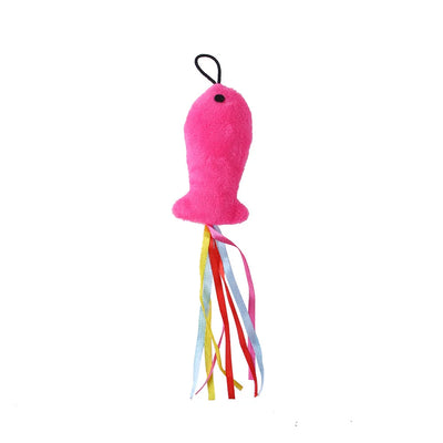 New Pet Cat Toy Small Fish Replacement Head Funny Cat Stick Cat Plush Toy Fishing Rod Replacement Head