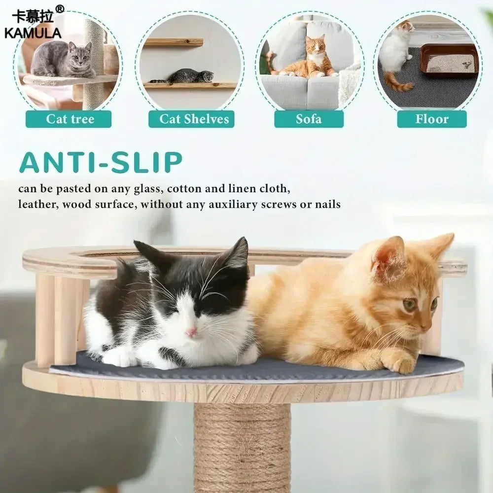 Self-adhesive Cat Scratching Mat Trimmable Cat Scratcher Sofa Tape Scratching Post Carpet Cats Scratch Board Cat Accessories