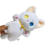 25cm Black and White Cat Plush Toy Grab Stuffed Animal Patung Dolls Children Toys Gifts Halloween Gifts Toys for Kids Girl