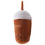 Dog Plush Toy Dog Beverage Coffee Series Plush Filled Coffee Cup Pet Toys Squeak Puppy Toys Fleece Squeak Toys