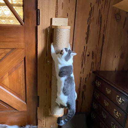 Wall Mounted Cat Climbing Shelves Scraper for Cat Scratching Post Cat Accessories Tower Tree For Cats Toys Pet Furniture Wooden