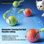 New Rechargeable Smart Interactive Ball for Pet, Motorized Toy, Dog and Cat Training, Simulation Mouse, 3 Modes, Wake Up Ball