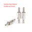 Stainless Steel Fish Aquarium Air Pump Check Valve One Way Non-Return Check Valve Aquarium Co2 System Air Pump Accessories