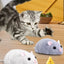 Vibrating Crawling, Pet Interactive Toys Battery Powered Plush Mouse, Automatic Escape Robots, Cat Toys, Electric Mouse, Toys,