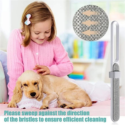 1 PC Reusable Hair Removal Cat Fur Cleaner Pet Dog Cat Hair Remover Lint Roller Brush Reusable Dog Hair Removal Roller