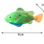 Pet Cat Toy LED Interactive Swimming Robot Fish Toy for Cat Glowing Electric Fish Toy to Stimulate Pet's Hunter Instincts