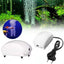 2.5W Aquarium Fish Tank Oxygen Air Pump Mini Air Compressor Pump Aquarium Fish Tank Oxygen Pump Ultra Low Noise Tank Accessories