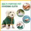 Dog Bathrobe Fast Drying Towel Microfiber Absorbent Soft Bath Robe Adjustable Towel Grooming Coat Dog grooming Pet Accessories
