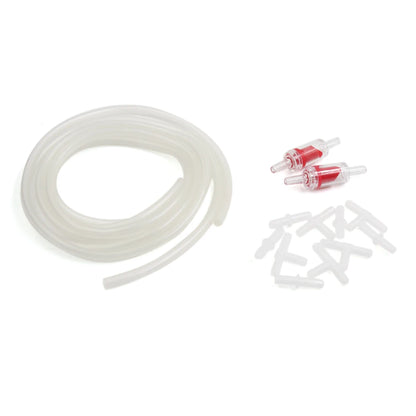 UXCELL 4-5mm Flexible Silicone Oxygen Pump Hose Air Bubble Stone Fish Tank Pond Pump Tube Aquarium Air Pump Accessories Set