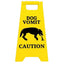 Cat Dog Vomit Caution Sign Funny Creative Dog Cat Vomit Caution Sign 3D Printed Yard Sign Cat Dog Vomit Warning Sign Board