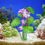 Uxcell Pond Flower Floating Lotus Leaves Artificial Flower Fake Lotus Plant Water Micro Landscape for Aquarium Garden Decoration
