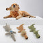 Cross-border pet supplies corn velvet elephant lion dog sound toy self-hi grinding teeth cleaning