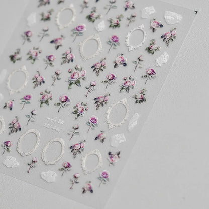 1pcs Cute Cat Claw 3D Jelly Relief Nail Stickers 3D Adhesive Stickers For Nails DIY Japanese Kawaii Slider Nail Art Decorations