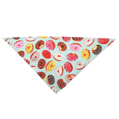 Cartoon Food Print Triangle Dog Collar Bandana Polyester Fade Resistant Pet Accessories Neck Scarf Small Dog Pet Supplies New