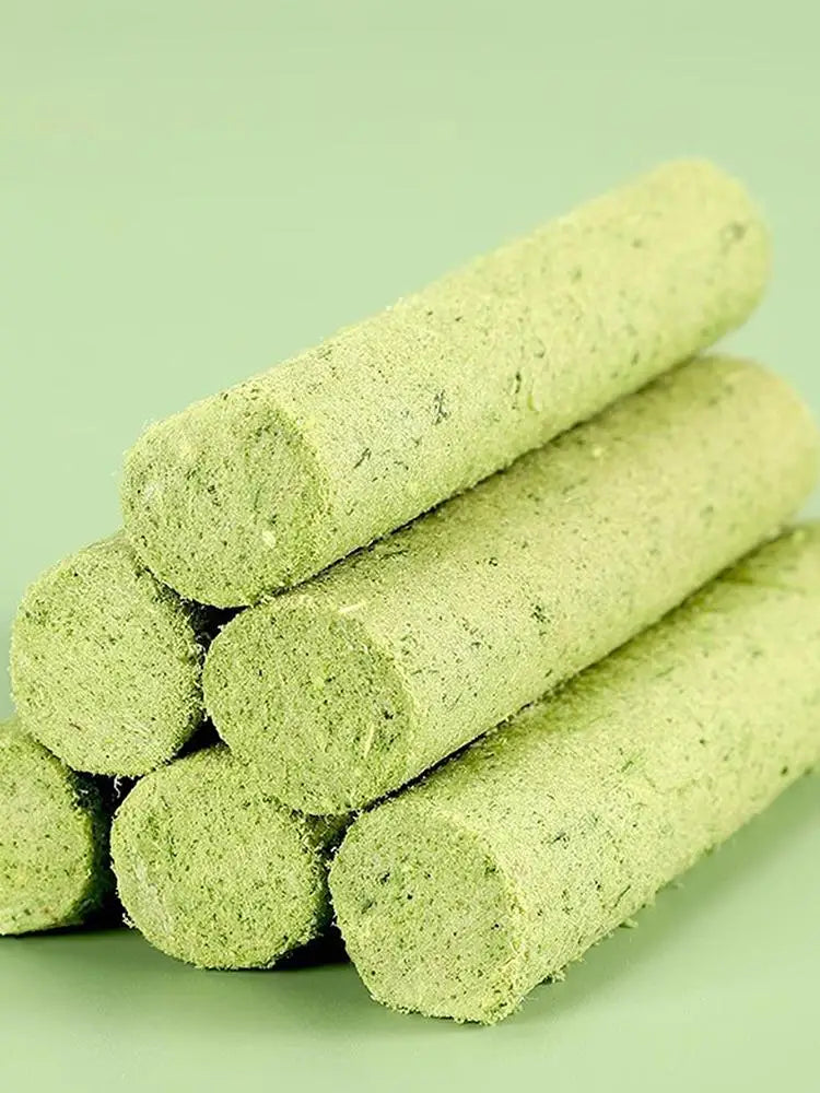 Cat Grass Sticks Grinding Rod Chew Toy Natural Grass Molar Rod Increase Appetite Hairball Removal Teeth Cleaning Teeth Caring