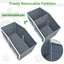 Outdoor Dog House with Balcony Four Seasons Universal Large Space Rainproof Sunproof Detachable Pet Villa Suitable