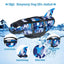 Dog Life Jacket Lightweight Adjustable High Visibility Dog Life Vest for Swimming High Flotation Reflective Life Jacket for Dogs