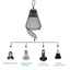 Reptile Anti-Scald Lamp Covers Heating Lamp Lampshade Ceramic Light Bulb Enclosure Safe And Durable Heating Lamp Lampshade For