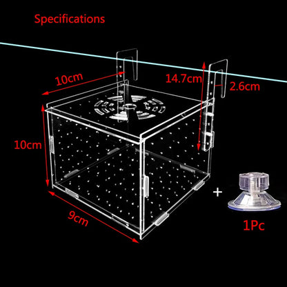 High Transparency Acrylic Aquarium Fish Breeding Isolation Box Fish Aquarium Breeder Hatching Incubator Fish Tank Accessories