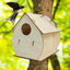 Wooden Birdhouse For Outdoor Hanging Garden Wood Hummingbird Houses Wooden Natural Bird Houses For Wren Swallow Sparrow
