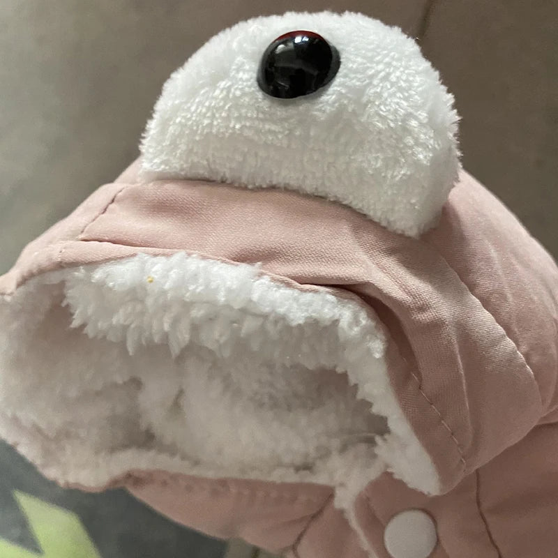 Cute Chihuahua Dog Jumpsuit Winter Warm Pet Costume Clothes for Small Dogs Pinscher Maltese Overalls Pajamas disfraz de perro