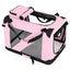 Direct sales pet folding cage portable car dog cage pet bag  kennel outdoor travel