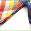 Plaid Cat Dog Bandana Pet Puppy Soft Cotton Bandanas Handkerchiefs Scarfs Triangular Bandages Accessories for Kittens Puppies