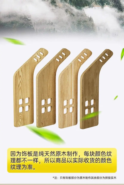 Solid wood cat nest Four seasons universal kennel Winter warm cat house dog house pet dog villa outdoor wooden house indoor