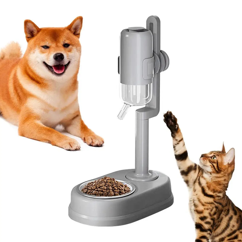 Food Water Automatic Feeders Automatic Feeders Dog Bowl Water Dispenser No-Drip Easy-Clean Automatic Feeder Pet Feeding Bowl For