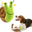 Dog Squeak Toys Pet Sniffing Plush Snails Toys Tibetan Food Molar Puzzle Dog Toys Interactive Cat Dog Puzzle Toy Feeder Wholsale