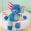 Squeaky Dog Toys for Small Medium Dogs, Elephant Rabbit Fox Plush Dog Chew Toys with Soft Fabric, Puppy Toys to Keep Them Busy