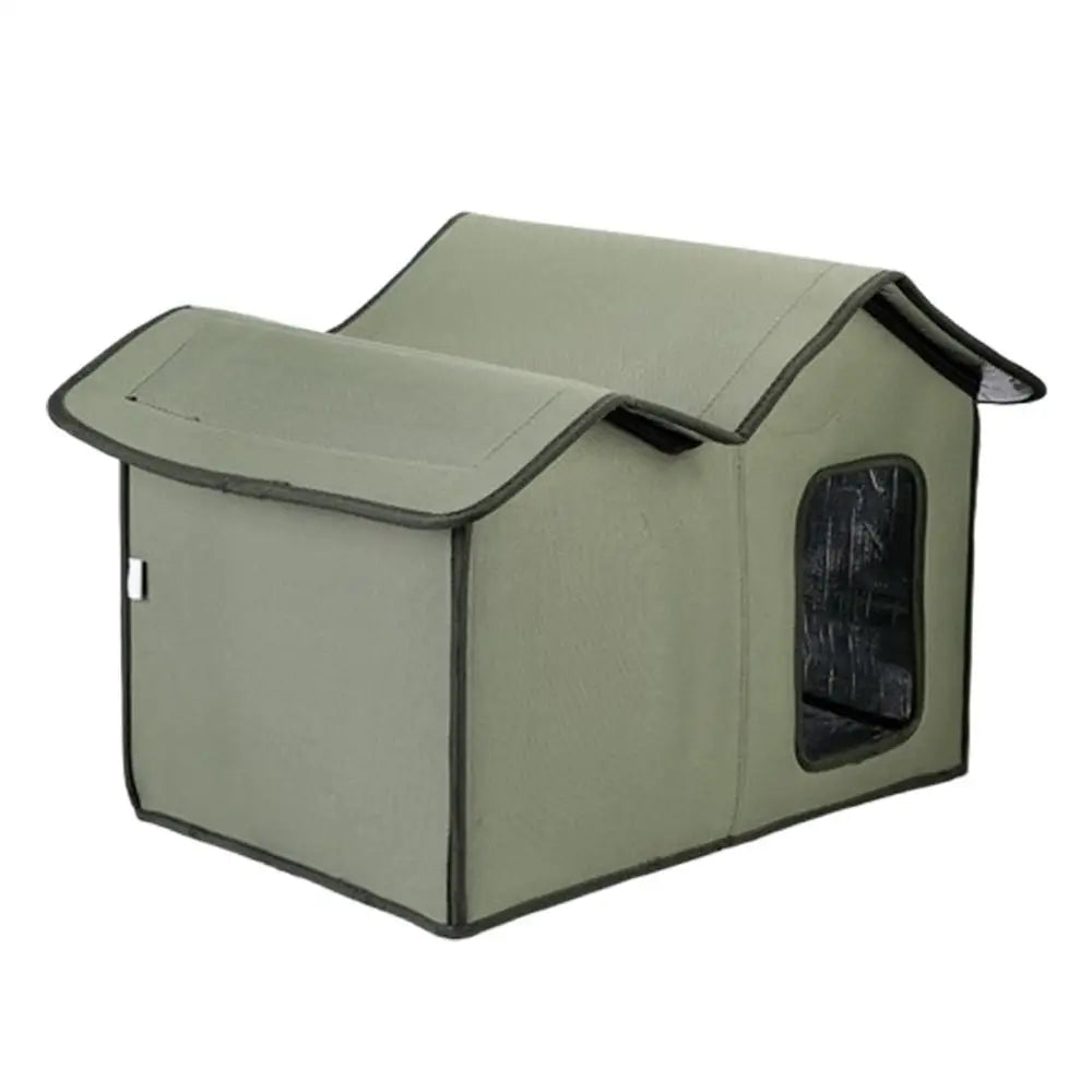 Outdoor Cat Shelter Large Winter Insulated Pet House Waterproof Detachable Cat Shelter Washable Cat Nest Pet House For Cat Dog