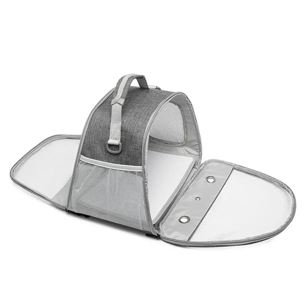 Bird Carrier Bag Travel Bird Backpack Cage Pet Transparent Travel Cage Organizer for Birds Small Pets Hamsters Rabbits Parrots