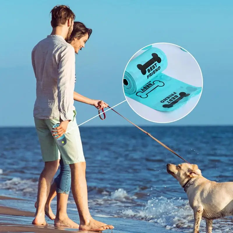Pet Trash Bag Poop Dispenser Bags For Dog Pet Strong Toughness Potty Picker Bag For Car Outdoors Walking Home And Travel