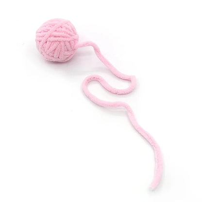 Dr.DC Pet cat toys are self entertaining chew and tease cats toy balls colored wool dog supplies fidget toy for cats accessories