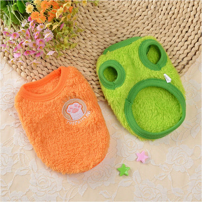 Guinea Pig Clothes Small Animal Rabbit Cat Warm Vest Cozy T-Shirt for Guinea Pig Ferret Bunny Kitten Chihuahua and Small Animals
