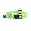 Gold Stars and Moon Cat Collar with Reflective Safety Buckle and Bell