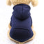 Winter Pet Doggy Clothing Leisure Small Dogs Hoodies Coat for Puppy Soft Warm Cat Dog Sweater Sweatshirt Teddy Chihuahua Clothes