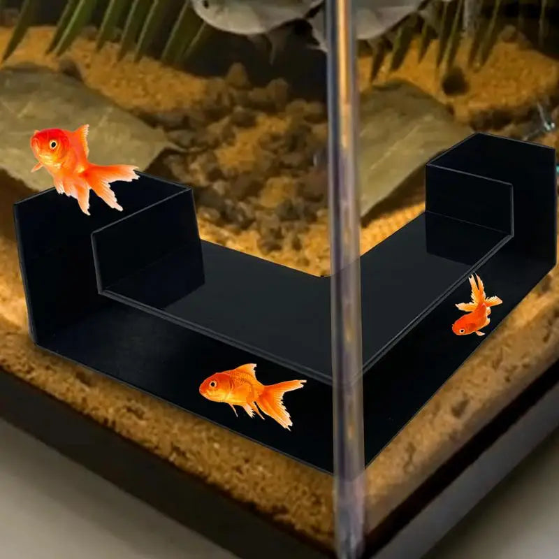 Aquarium Shrimp Hides Attractive Shrimp Hiding Tunnel for Corner Decorative Aquarium Tunnel Multifunctional Shrimp Cave
