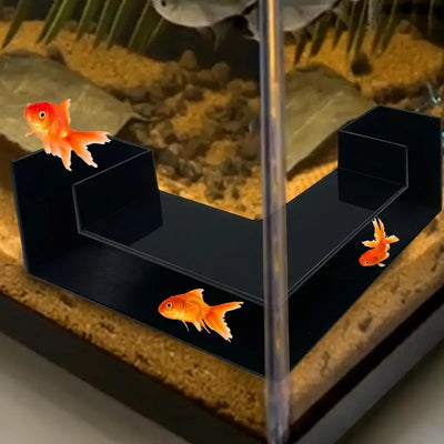 Aquarium Shrimp Hides Attractive Shrimp Hiding Tunnel for Corner Decorative Aquarium Tunnel Multifunctional Shrimp Cave