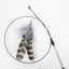 Interactive Cat Toy Handfree Cat Stick Playing Kitten Playing Teaser Wand Toy Suction Cup Bird/Feather Cat Wand Pet Supplies