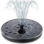 Solar Bird Bath Fountain Pump, Upgrade Solar Fountain , Free Standing Floating Solar Powered Water Fountain Pump for Bird Bath,