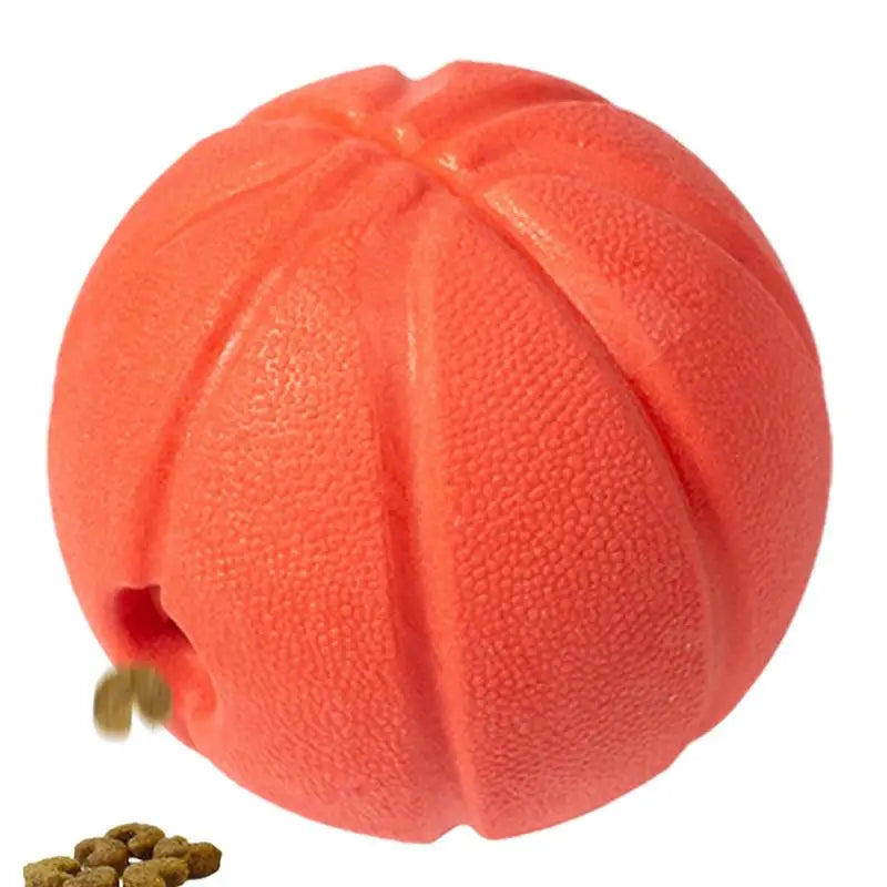 Pet Toys Dog Chew Toys Tooth Cleaning Treat Squeaky Ball Extra-tough Interactive Ball Puppy Food Leaking Pet Sound Ball Toy