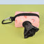 Rainbow Print Fashion Design Dog Poo Bag Holder For Dog Leash Attachment (Without Poo Bag And Leash)