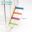 Escalera interactiva para escalada de aves, juguete para mascotas, garras y dientes, accesorios para pájaros, 4/6/8 escalones