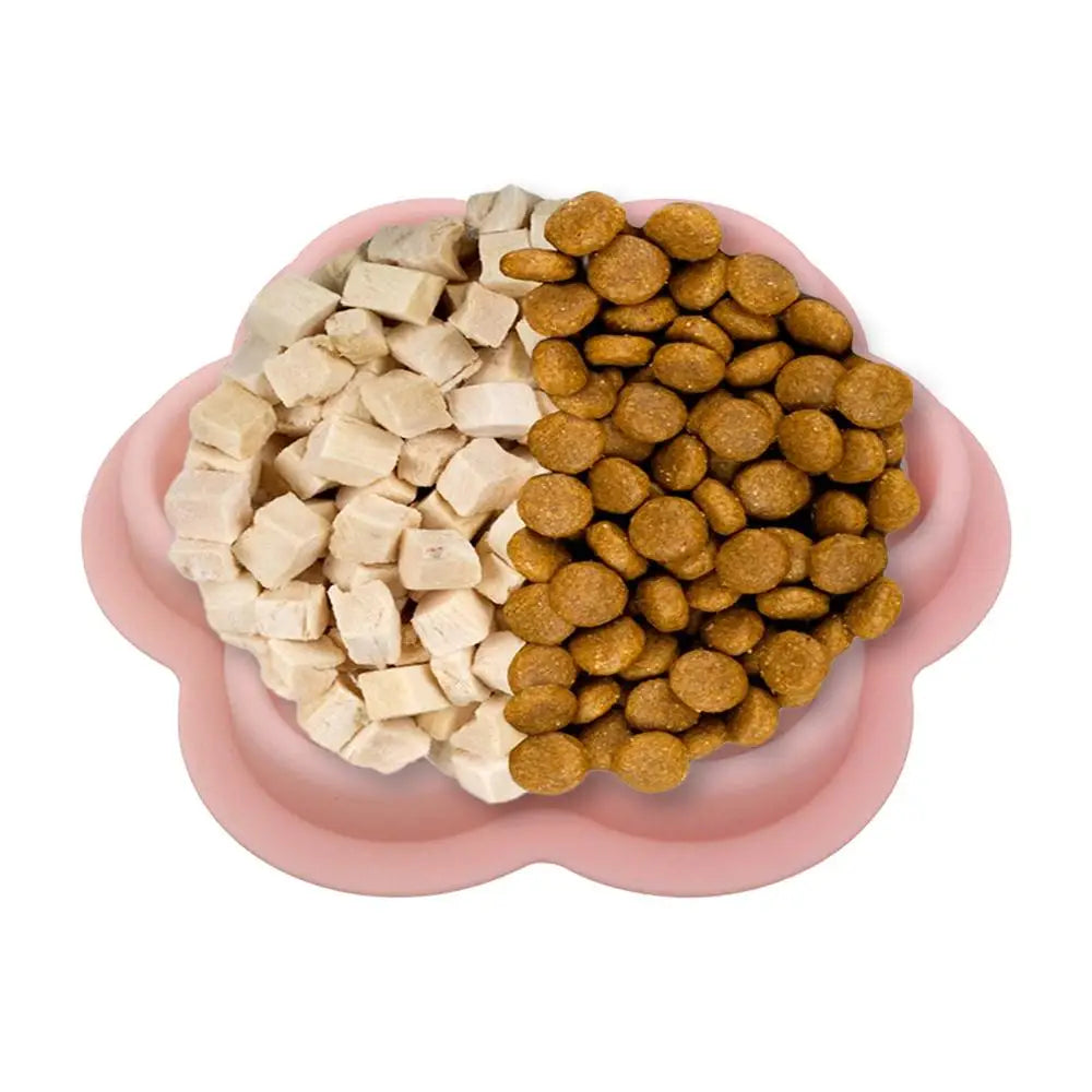 Cat Slow Feeder Non-Slip Slow Feeder Bowl Dog Bowls Food-Grade Silicone Bowls Dishes Pet Puppy Food  Feeding Dog Food Dispenser