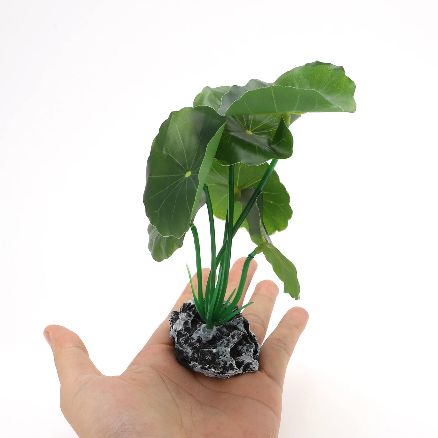 UXCELL Aquarium Plastic Plants Reptile Plant Decoration Artificial Grass Ornaments for Aquarium Fish Tank for Aquatic Pet