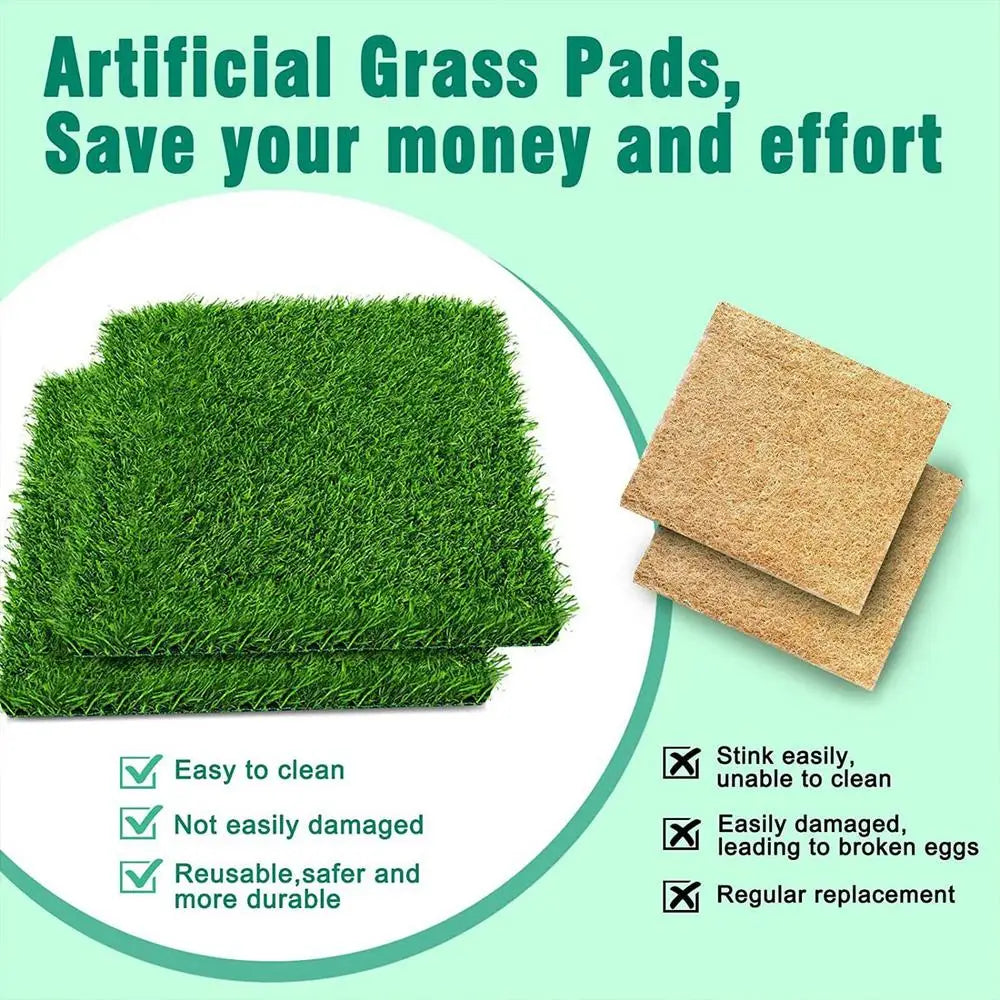 Chicken Coop Bedding Mats Coop Chicken Box Nesting Mat Washable Chicken Bedding For Coop And Laying Boxes Pad Coop Mat For